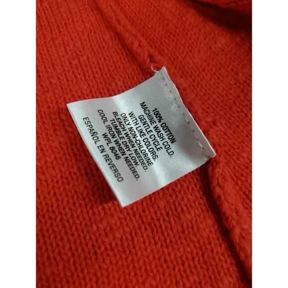 JM Collection Womens Fresh Take Red 3/4 Sleeve Sweater Loose Fit Size M NEW - Picture 11 of 14